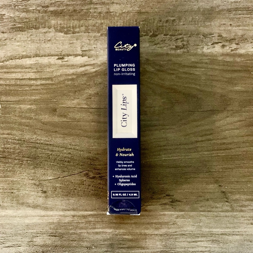 City Beauty City Lips Plumping Gloss Clear - Offers Will Be Ignored